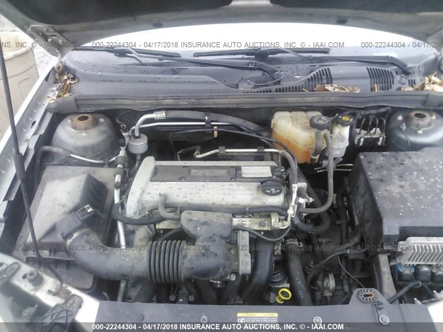 1G1ZS53F06F242610 - 2006 CHEVROLET MALIBU LS Boz foto 10