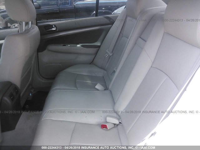 JN1CV6AR9CM673562 - 2012 INFINITI G37 GRAY photo 8