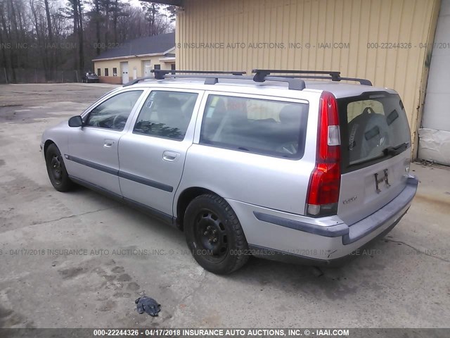 YV1SW64A942371899 - 2004 VOLVO V70 SILVER photo 3