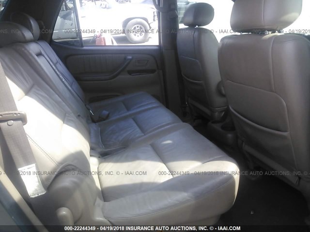 5TDBT48A14S214731 - 2004 TOYOTA SEQUOIA LIMITED GRAY photo 8