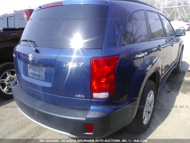 2S3DA417886126242 - 2008 SUZUKI XL7 LUXURY BLUE photo 4