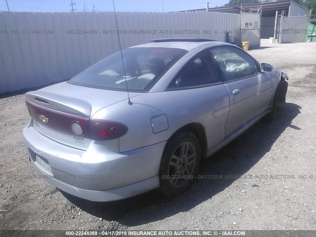 1G1JH12F457123201 - 2005 CHEVROLET CAVALIER LS SPORT GRAY photo 4