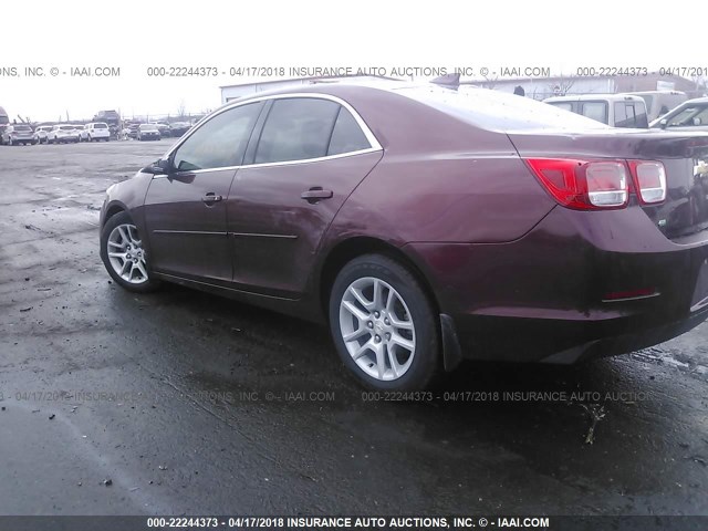 1G11C5SL1FF211433 - 2015 CHEVROLET MALIBU 1LT 勃艮第红 照片 3