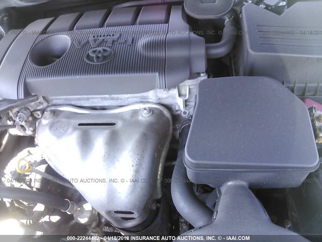 4T1BF3EKXAU083400 - 2010 TOYOTA CAMRY SE/LE/XLE BLACK photo 10