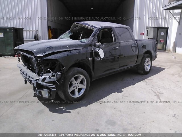 3C6RR6KT0EG238044 - 2014 RAM 1500 ST BLACK photo 2