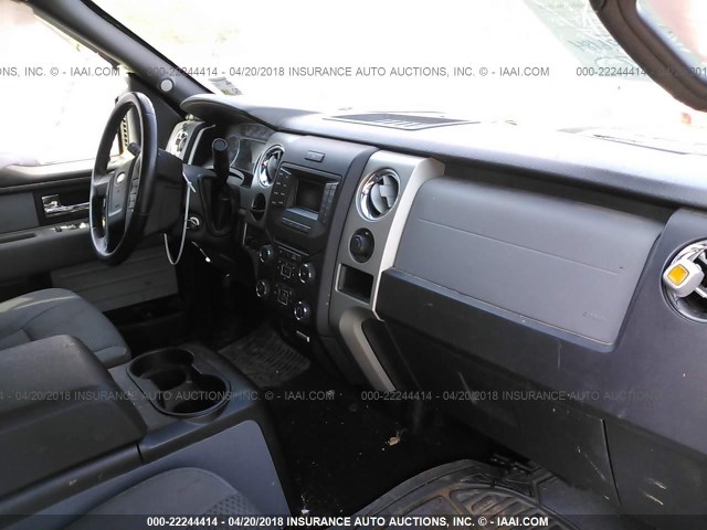 1FTFW1CT5DKD03211 - 2013 FORD F150 SUPERCREW BLUE photo 5