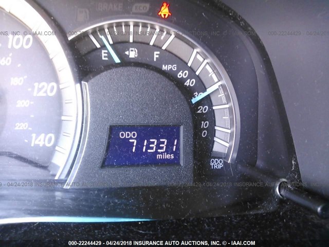 4T1BF1FK4CU566788 - 2012 TOYOTA CAMRY SE/LE/XLE MAROON photo 7