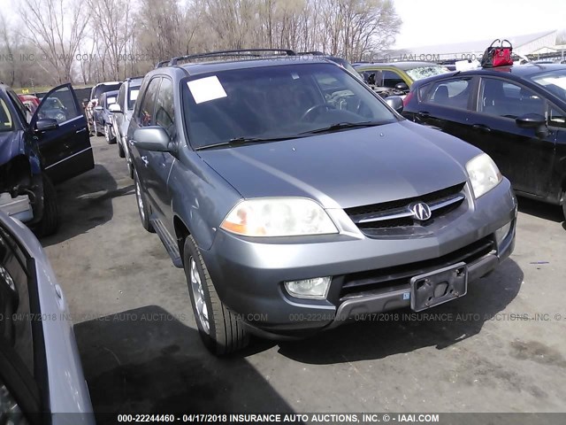 2HNYD18631H534199 - 2001 ACURA MDX TOURING GRAY photo 1