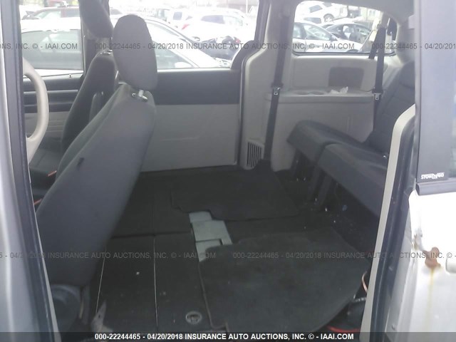 2D8HN44E09R636844 - 2009 DODGE GRAND CARAVAN SE SILVER photo 8