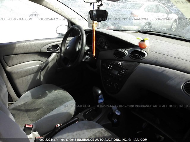 1FAFP33P44W138536 - 2004 FORD FOCUS LX Dark Blue photo 5