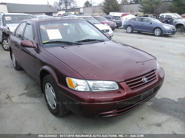 4T1BG22K5XU613485 - 1999 TOYOTA CAMRY CE/LE/XLE RED photo 1