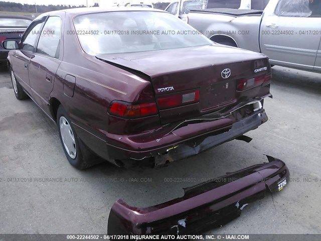 4T1BG22K5XU613485 - 1999 TOYOTA CAMRY CE/LE/XLE RED photo 3