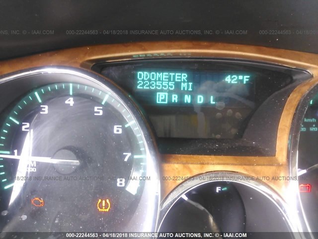 5GAKVBED4BJ347959 - 2011 BUICK ENCLAVE CXL 栗色 照片 7