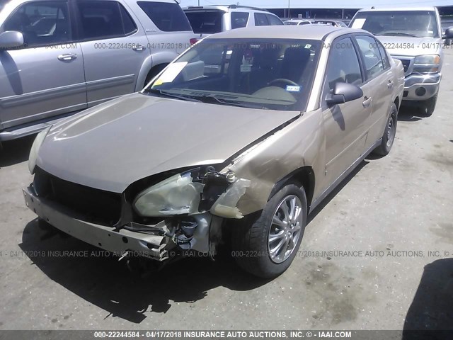 1G1ZS51F06F148150 - 2006 CHEVROLET MALIBU LS 金色 照片 2