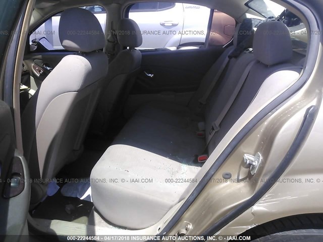 1G1ZS51F06F148150 - 2006 CHEVROLET MALIBU LS 金色 照片 8