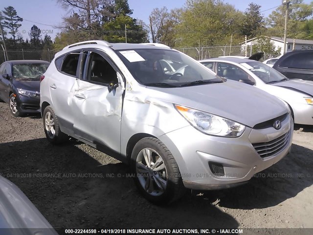 KM8JU3AC7AU017936 - 2010 HYUNDAI TUCSON GLS/LIMITED 银色 照片 1