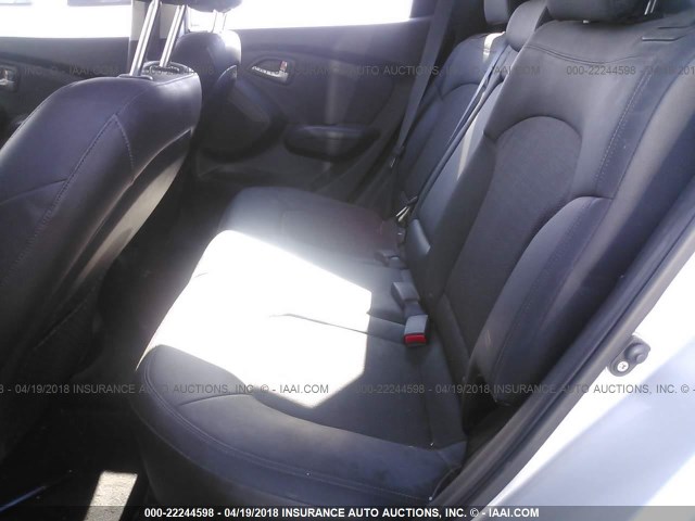 KM8JU3AC7AU017936 - 2010 HYUNDAI TUCSON GLS/LIMITED 银色 照片 8