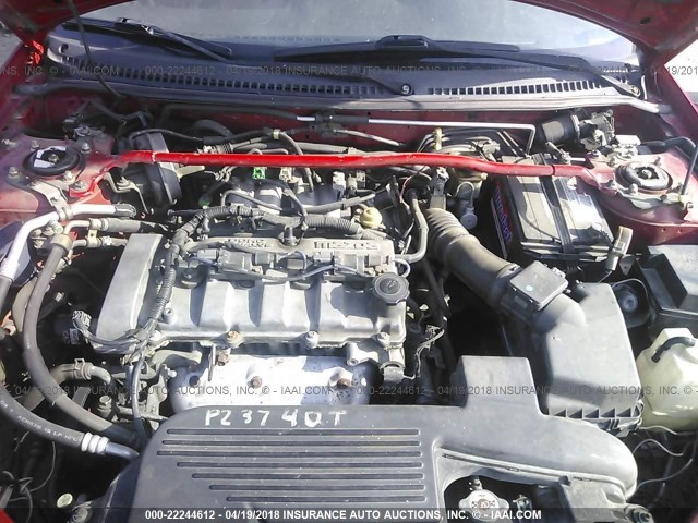 JM1BJ245621469209 - 2002 MAZDA PROTEGE PR5 红色 照片 10