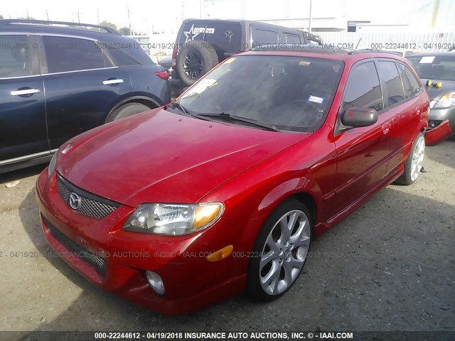 JM1BJ245621469209 - 2002 MAZDA PROTEGE PR5 红色 照片 2