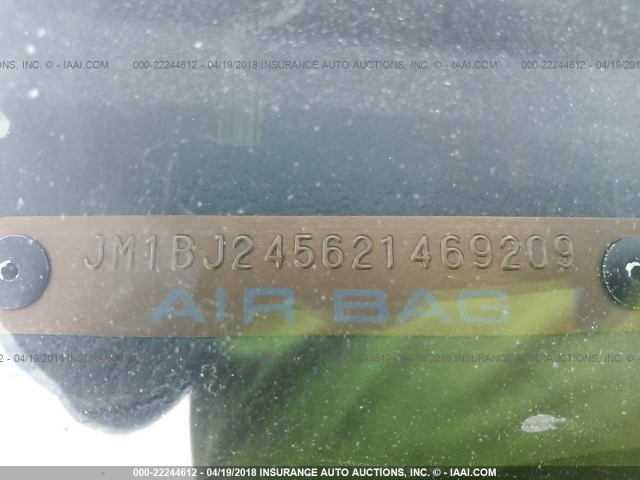 JM1BJ245621469209 - 2002 MAZDA PROTEGE PR5 红色 照片 9
