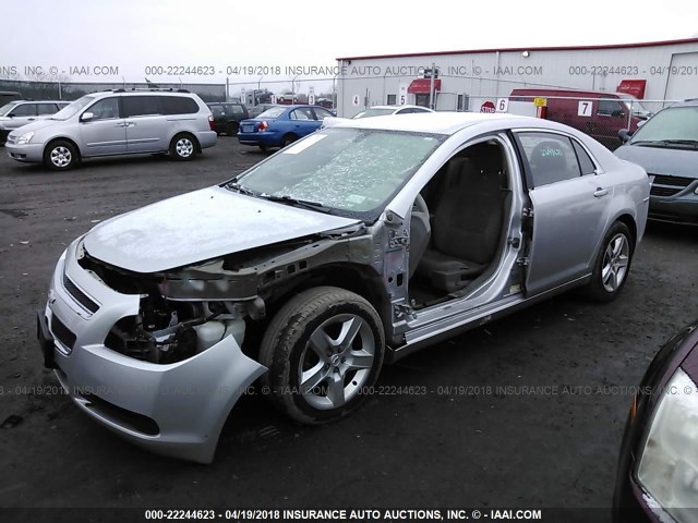 1G1ZA5E14BF202531 - 2011 CHEVROLET MALIBU LS 银色 照片 2