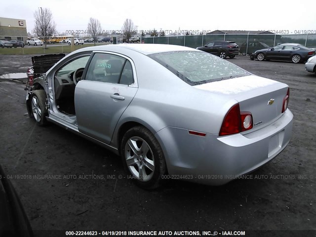 1G1ZA5E14BF202531 - 2011 CHEVROLET MALIBU LS 银色 照片 3