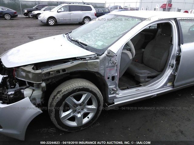 1G1ZA5E14BF202531 - 2011 CHEVROLET MALIBU LS 银色 照片 6