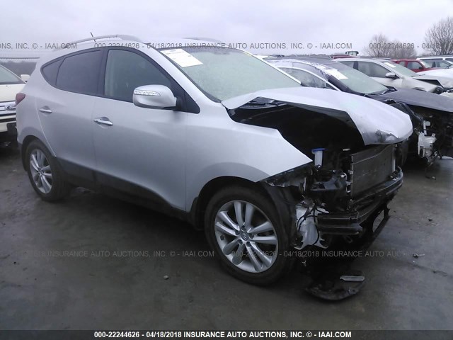 KM8JU3AC2DU572278 - 2013 HYUNDAI TUCSON GLS/LIMITED 银色 照片 1