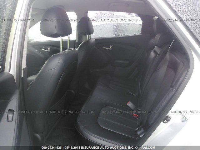 KM8JU3AC2DU572278 - 2013 HYUNDAI TUCSON GLS/LIMITED 银色 照片 8