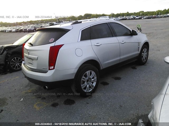 3GYFNBEYXAS629923 - 2010 CADILLAC SRX PERFORMANCE COLLECTION Күміс фото 4