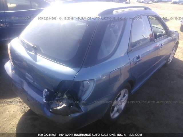 JF1GG61647G802039 - 2007 SUBARU IMPREZA 2.5I BLUE photo 4