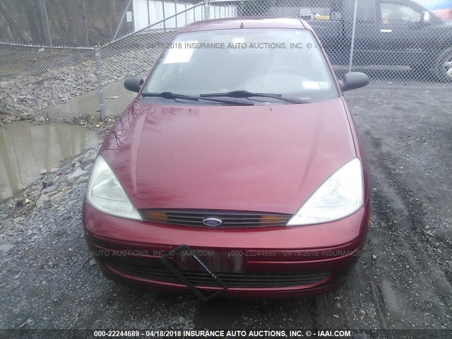 1FAFP34P42W241225 - 2002 FORD FOCUS SE/SE COMFORT RED photo 6