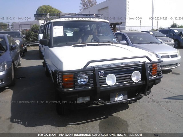 SALHV1240LA403932 - 1990 LAND ROVER RANGE ROVER  WHITE photo 6