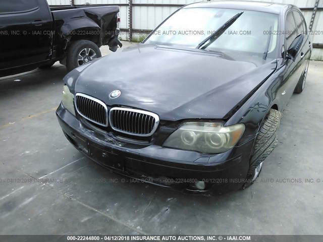 WBAHL83528DT11513 - 2008 BMW 750 I BLACK photo 6