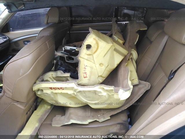 WBAHL83528DT11513 - 2008 BMW 750 I BLACK photo 8