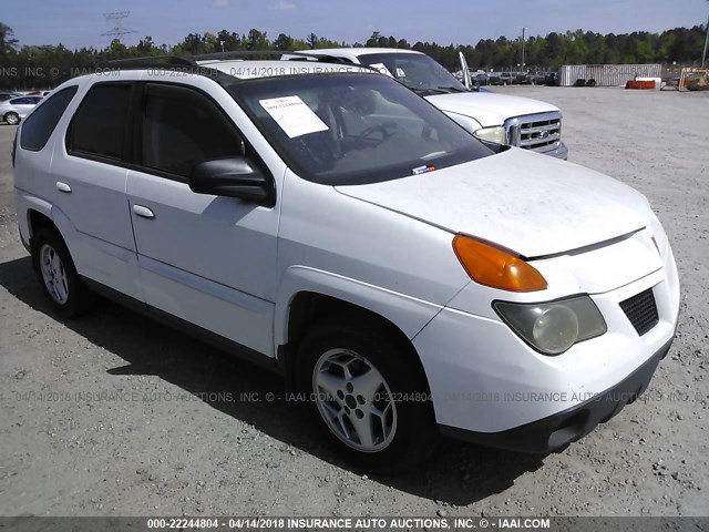 3G7DA03EX4S561941 - 2004 PONTIAC AZTEK WHITE photo 1