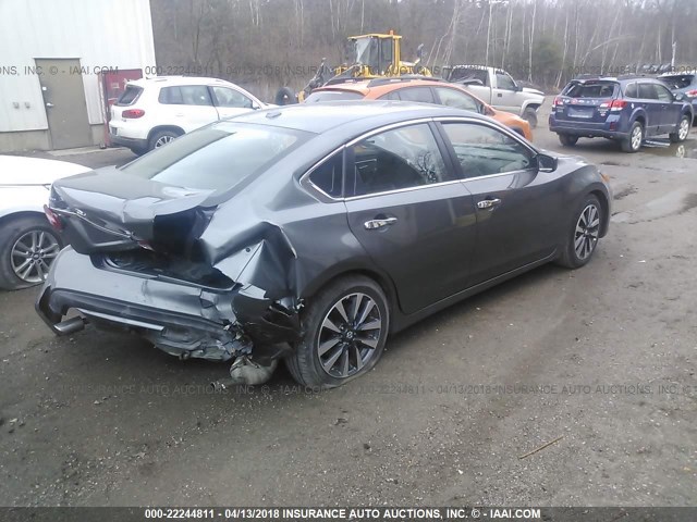 1N4AL3AP4HC285357 - 2017 NISSAN ALTIMA 2.5/S/SV/SL/SR GRAY photo 4