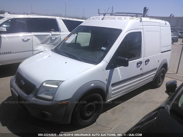 NM0LS7CN6DT140434 - 2013 FORD TRANSIT CONNECT XL WHITE photo 2