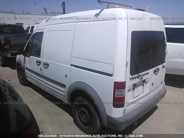 NM0LS7CN6DT140434 - 2013 FORD TRANSIT CONNECT XL WHITE photo 3