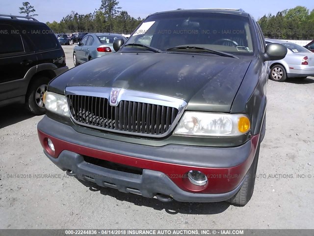 5LMFU28A41LJ07133 - 2001 LINCOLN NAVIGATOR 绿色 照片 6