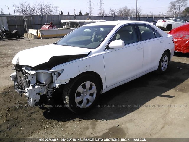 4T1BE46KX7U513698 - 2007 TOYOTA CAMRY NEW GENERAT CE/LE/XLE/SE WHITE photo 2