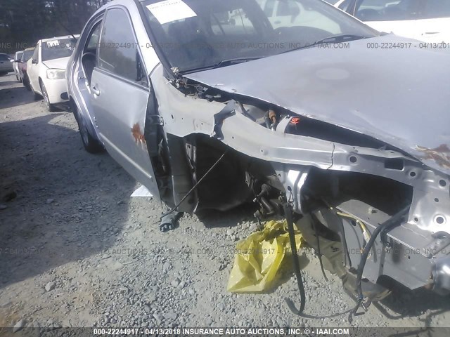 1HGCM55377A090058 - 2007 HONDA ACCORD SE SILVER photo 6