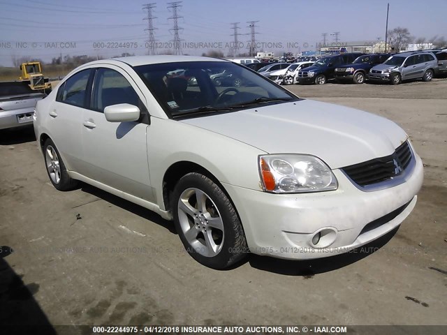 4A3AB36S17E022124 - 2007 MITSUBISHI GALANT LS/GTS WHITE photo 1