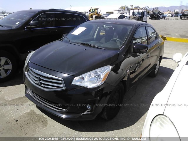 ML32F3FJ7HHF06937 - 2017 MITSUBISHI MIRAGE G4 ES Qara foto 2