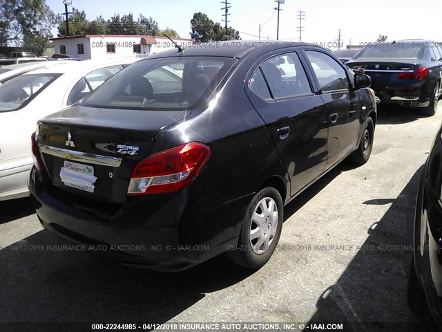 ML32F3FJ7HHF06937 - 2017 MITSUBISHI MIRAGE G4 ES Qara foto 4