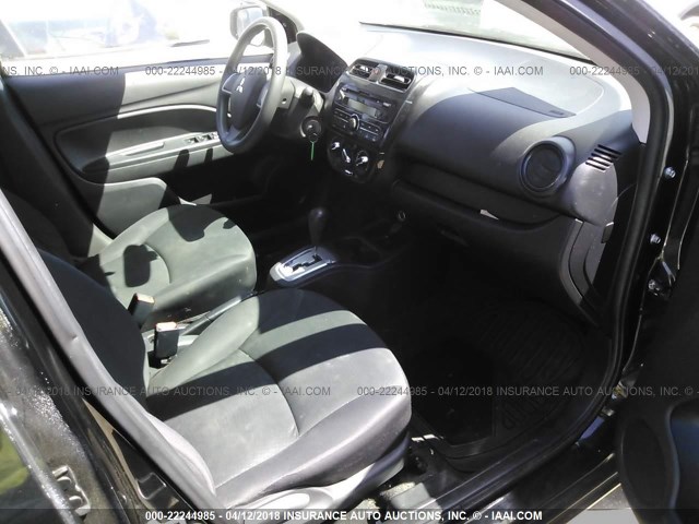 ML32F3FJ7HHF06937 - 2017 MITSUBISHI MIRAGE G4 ES Qara foto 5