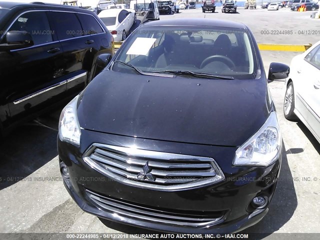 ML32F3FJ7HHF06937 - 2017 MITSUBISHI MIRAGE G4 ES Qara foto 6