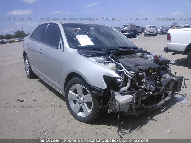 3LNHM26T08R628698 - 2008 LINCOLN MKZ SILVER photo 1