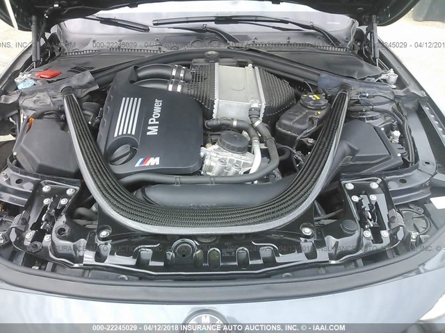 WBS8M9C55H5G84671 - 2017 BMW M3 GRAY photo 10