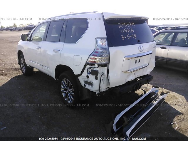 JTJJM7FX3E5087258 - 2014 LEXUS GX PREMIUM WHITE photo 3